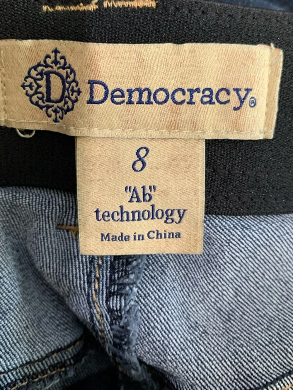 Democracy stretch denim